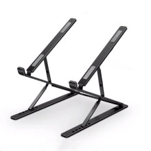 Lz-N8 6+9 Gears Height Angle Adjustable Folding Aluminum Laptop Stand